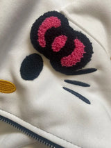 Y2K Cinnawrld Hooded Zipper Sweatshirt: Kawaii Anime Cotton Long Sleeve Sweater