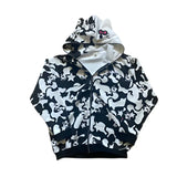 Y2K Cinnawrld Hooded Zipper Sweatshirt: Kawaii Anime Cotton Long Sleeve Sweater