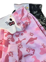 Y2K Cinnawrld Hooded Zipper Sweatshirt: Kawaii Anime Cotton Long Sleeve Sweater